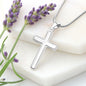 To My Future Wife - Stunning artisan-crafted Stainless Steel Cross Necklace