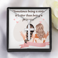 CUSTOMIZABLE Necklase GIFT,Crafted For Your Sisters With Love and Wisdom..