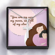 CUSTOMIZABLE Cross Necklace GIFT, Crafted For Your Daughter With LOVE And WISDOM