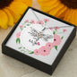 CUSTOMIZABLE Pendant GIFT, Crafted For Your Mother With LOVE.