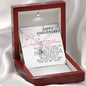 CUSTOMIZABLE Necklase GIFT for your LOVE ONE, crafted for Your Anniversary with LOVE .