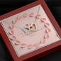 CUSTOMIZABLE keychain GIFT,Crafted For Your Partner With Love.