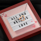 CUSTOMIZABLE Necklace GIFT, Crafted For Your Partner With LOVE And WISDOM