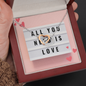 CUSTOMIZABLE Necklace GIFT, Crafted For Your Partner With LOVE And WISDOM