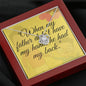 CUSTOMIZABLE Knot Necklace GIFT, Crafted For Your Father With LOVE And WISDOM