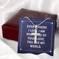 Everywhere i look i am reminded of your love stunning artisan-crafted Stainless Steel Cross Necklace.