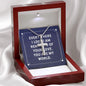 Everywhere i look i am reminded of your love stunning artisan-crafted Stainless Steel Cross Necklace.