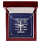 Everywhere i look i am reminded of your love stunning artisan-crafted Stainless Steel Cross Necklace.